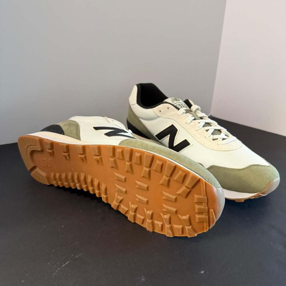 New Balance 515 V3 Sneakers Off-White and Olive Green Size 13 - Picture 13 of 16